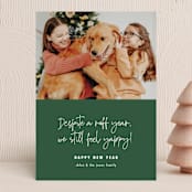 "Feelin Yappy" - Holiday Cards in Forest by 2birdstone - Front