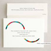 "Festive arch" - Holiday Cards in Pudding by Creo Study - FREE Recipient Addressing