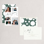 "Seasonal" - Holiday Cards in Fern by Creo Study - Assembled