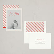 "Frankly" - Holiday Cards in Cardinal by Ani Somi - Assembled