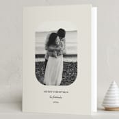 "vintage slide" - Holiday Cards in Ecru by Claire - Folded Card