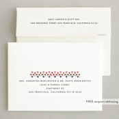 "Woodland Border" - Holiday Cards in Pine by Julie Murray - FREE Recipient Addressing