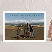"Nostalgia" - Holiday Cards in Charcoal by Carolyn MacLaren - Front