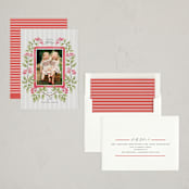 "Josephine" - Holiday Cards in Cherry by Pati Cascino - Assembled