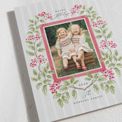 "Josephine" - Holiday Cards in Cherry by Pati Cascino - Detail