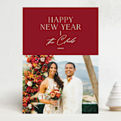 "Oh so bright" - Holiday Cards in Brick by Jessica Corliss - Front