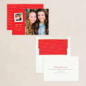 "Merry then and now" - Holiday Cards in Scarlett by Lea Delaveris - Assembled