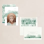 "snow mountains" - Holiday Cards in Snow by Phrosné Barwood - Assembled