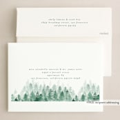 "snow mountains" - Holiday Cards in Snow by Phrosné Barwood - FREE Recipient Addressing