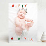 "Dancing holidays" - Holiday Cards in Candy by Yaling Hou Suzuki - Front