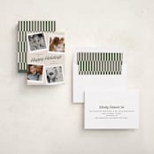 "Cumberland" - Holiday Cards in Balsam by Kristie Kern - Assembled