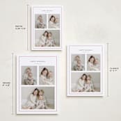 "three" - Holiday Cards in Candy Cane by Lori Wemple - Formats Available