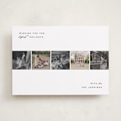 "square snaps" - Holiday Cards in Snow by Ellen Schlegelmilch - Front