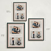 "Timeless Stripe" - Holiday Cards in Pine by Kate Ahn - Formats Available