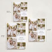 "Photo Lead" - Holiday Cards in Ash by Carolyn MacLaren - Formats Available