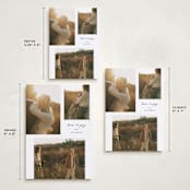 "Peaceful" - Holiday Cards in Snowflake by Simona Camp - Formats Available