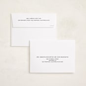 "Big Bold Type" - Holiday Cards in Cream by Ani Somi - FREE Recipient Addressing