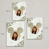 "Mickey Holiday Frame" - Holiday Cards in Mint by Oma N. Ramkhelawan - Formats Available