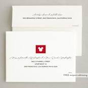 "Disney Mickey Magical Memories" - Holiday Cards in Fruitcake by Pixel and Hank - FREE Recipient Addressing
