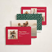 "Disney Ho Ho Ho" - Holiday Cards in Mistletoe by Vanessa Doyle - Back of Card Options