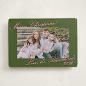 "Kiawah" - Holiday Cards in Bonbon by Megan Davis - Front