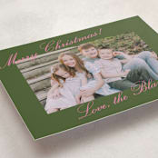 "Kiawah" - Holiday Cards in Bonbon by Megan Davis - Detail