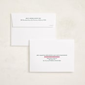 "Festive Stripes" - Holiday Cards in Candy Cane by Shari Margolin - FREE Recipient Addressing