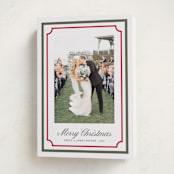 "Charming Frame" - Holiday Cards in Holly Jolly by Alston Foster - Folded Card