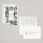 "What a year grid" - Holiday Cards in Pine by Alethea and Ruth - Assembled