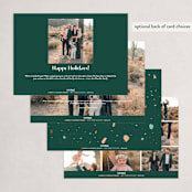 "Bavaroise" - Holiday Cards in Wreath by chocomocacino - Back of Card Options