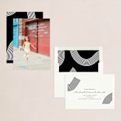 "Personal Note" - Holiday Cards in Cream by Design Lotus - Assembled