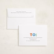 "shapes" - Holiday Cards in Bright by Jessica Yeo - FREE Recipient Addressing