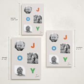 "shapes" - Holiday Cards in Bright by Jessica Yeo - Formats Available