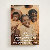 "all inclusive" - Holiday Cards in Snow by Angela Marzuki - Front