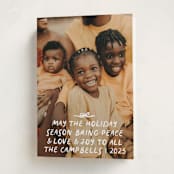 "all inclusive" - Holiday Cards in Snow by Angela Marzuki - Folded Card