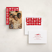 "all inclusive" - Holiday Cards in Snow by Angela Marzuki - Assembled