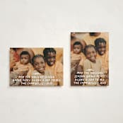 "all inclusive" - Holiday Cards in Snow by Angela Marzuki - Photo Orientation Options