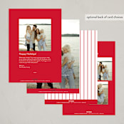 "Disney Mickey Lights" - Holiday Cards in Moss by Baumbirdy - Back of Card Options