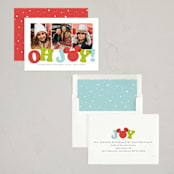 "Disney's Mickey Oh joy" - Holiday Cards in Carnival by Lea Delaveris - Assembled