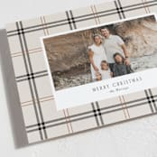 "Window Pane" - Holiday Cards in Vanilla by Cindy Reynolds - Detail