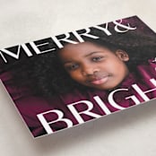"Bright" - Holiday Cards in North Star by Susan Asbill - Detail