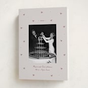 "Little bows" - Holiday Cards in Chimney by Lea Delaveris - Folded Card
