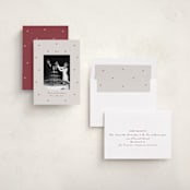 "Little bows" - Holiday Cards in Chimney by Lea Delaveris - Assembled