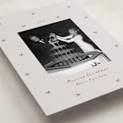 "Little bows" - Holiday Cards in Chimney by Lea Delaveris - Detail