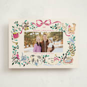 "12 days of christmas" - Holiday Cards in Jewel by Sarah Knight - Front