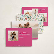 "12 days of christmas" - Holiday Cards in Jewel by Sarah Knight - Back of Card Options