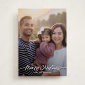 "Faubourg" - Holiday Cards in Snow by Leia Matt - Front