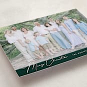 "Glamour" - Holiday Cards in Emerald by Nicoletta Savod - Detail
