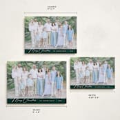 "Glamour" - Holiday Cards in Emerald by Nicoletta Savod - Formats Available