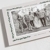 "e v e r g r e e n" - Holiday Cards in Ivory by Sara Hicks Malone - Detail